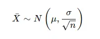 central limit theorem formula